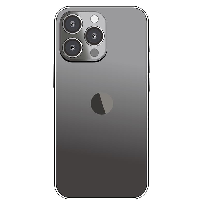 iPhone背面　aiファイル